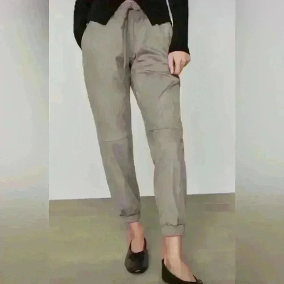 Zara Faux Suede Jogging Pants Women’s size small - Picture 12 of 13